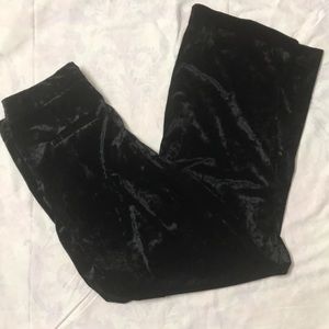 Cynthia Rowley Pants - Cynthia Rowley black velvet flare pants Nwot Cynthia Rowley Pants - Cynthia Rowley black velvet flare pants Nwot